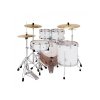 Pearl Export Matt White 22,10,12,16+14+hardware+sabian zestaw 